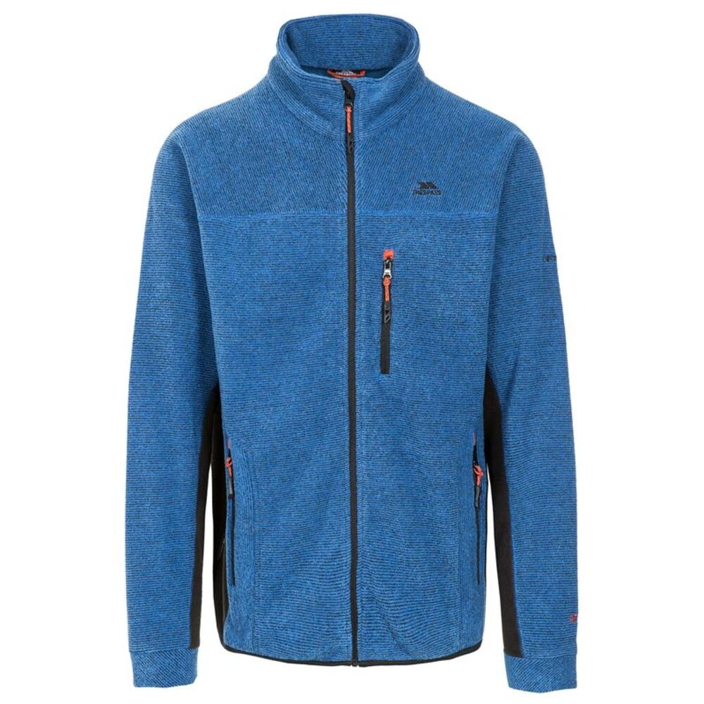 Trespass Mens Jynx Full Zip Fleece Jacket / Blue